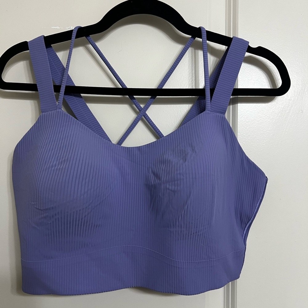 Lululemon Like a Cloud longline ribbed bra
